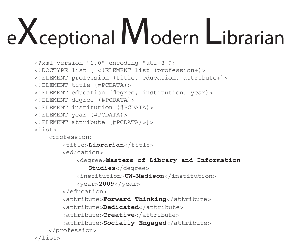 Front of XML Shirt
